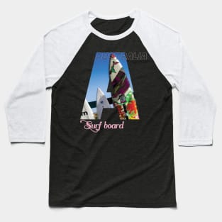 Australia surf board Baseball T-Shirt